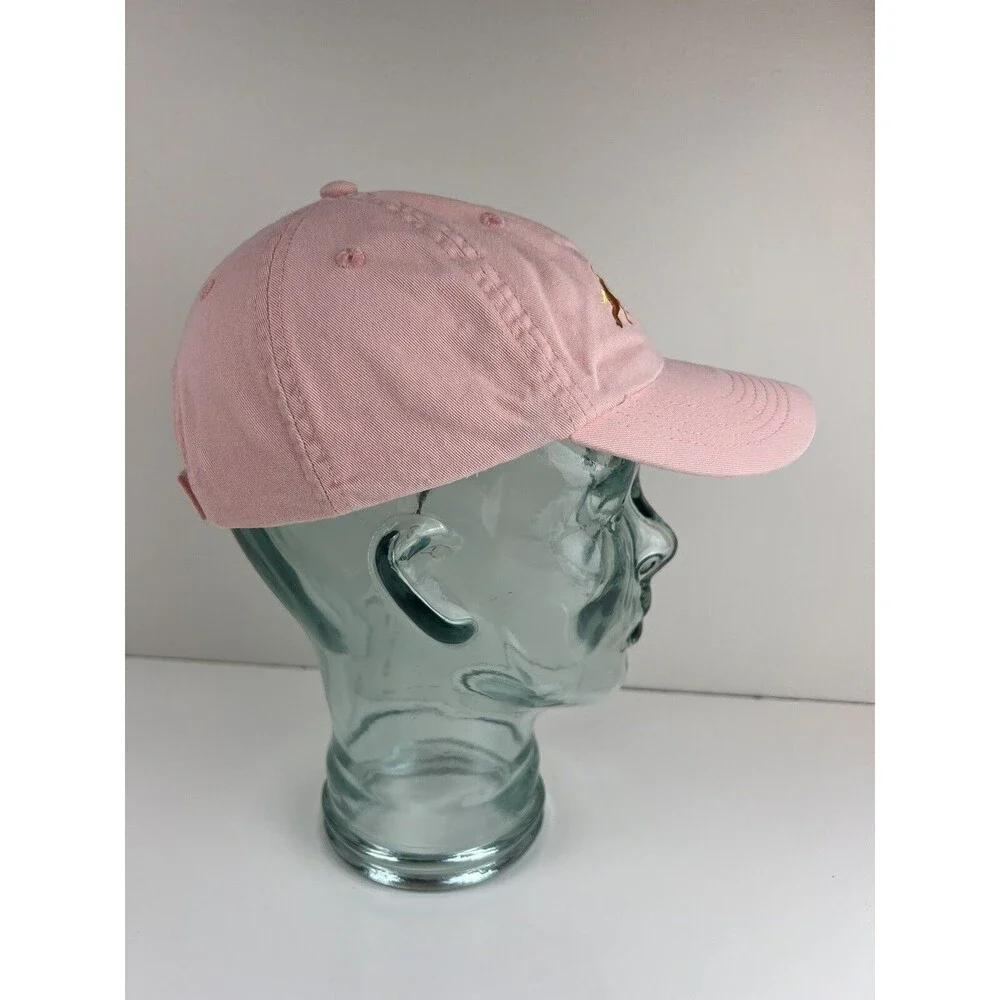 St. Louis Carousel In Faust Park St Louis Mo Baseball Hat Ball Cap Pink